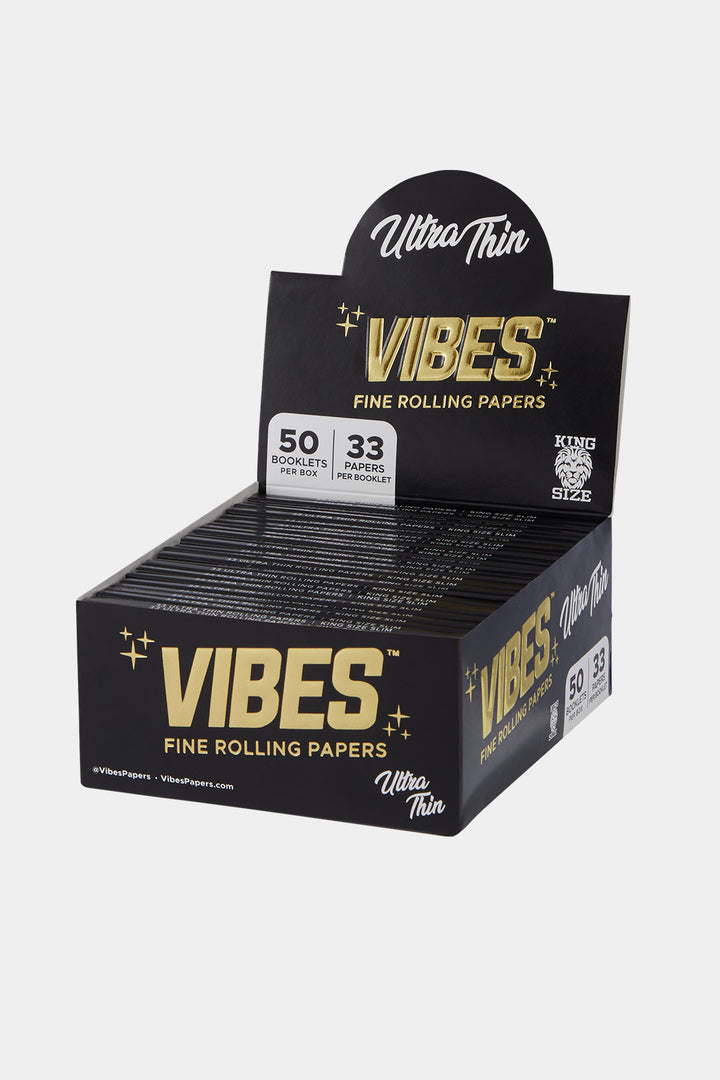 Vibes - Ultra Thin King Size Paper - 50CT Display